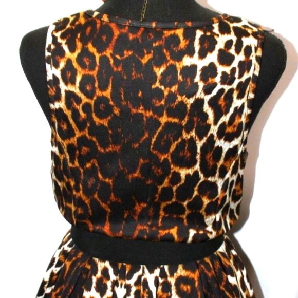 Gianni Bini Leopard Print Sleeveless Dress - Picture 7 of 12